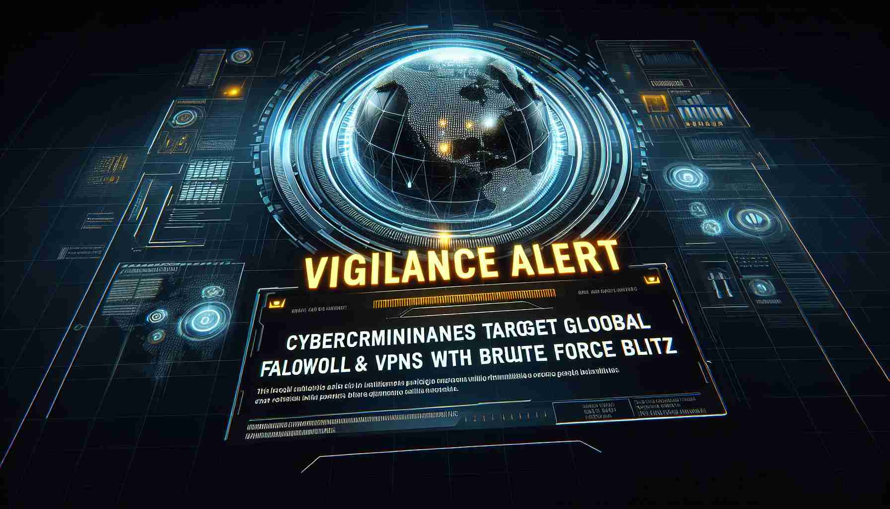 Vigilance Alert: Cybercriminals Target Global Firewalls and VPNs with Brute Force Blitz