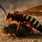 Cicada-Killer Wasps: Nature’s Fearless Predators Unveiled