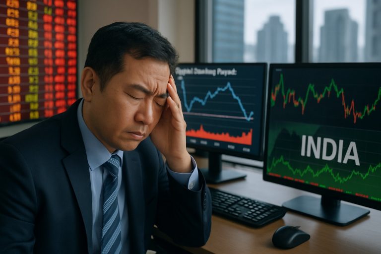 I mercati dell'Asia-Pacifico tremano mentre la crescita dei posti di lavoro negli Stati Uniti vacilla—gli investitori globali puntano sull'India amid timori per il debito